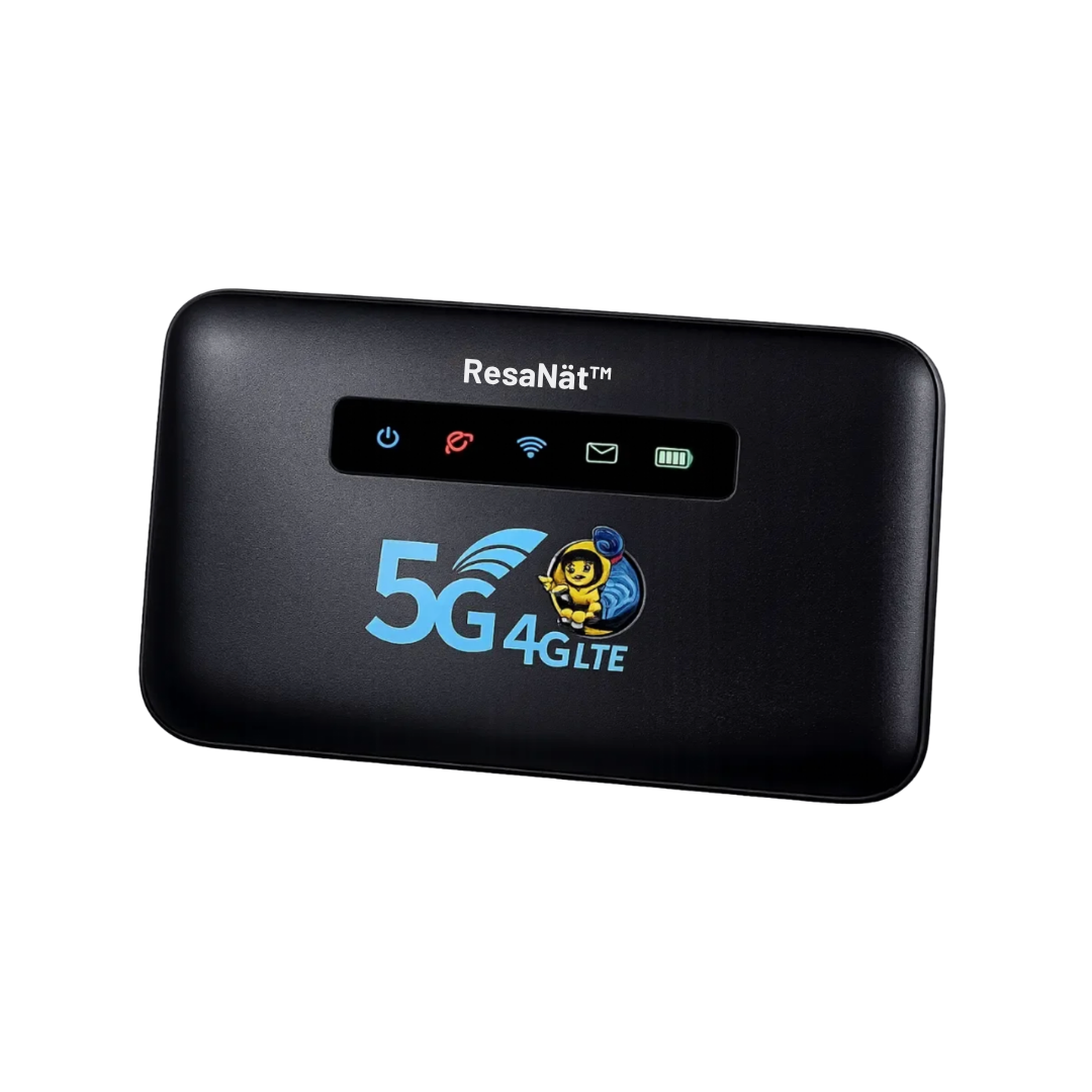 ResaNät™ | Kom online var som helst i världen på 5 sekunder