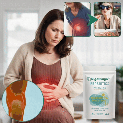 DigestLugn™ | Minska förstoppning med upp till 98 % på bara 36 timmar!