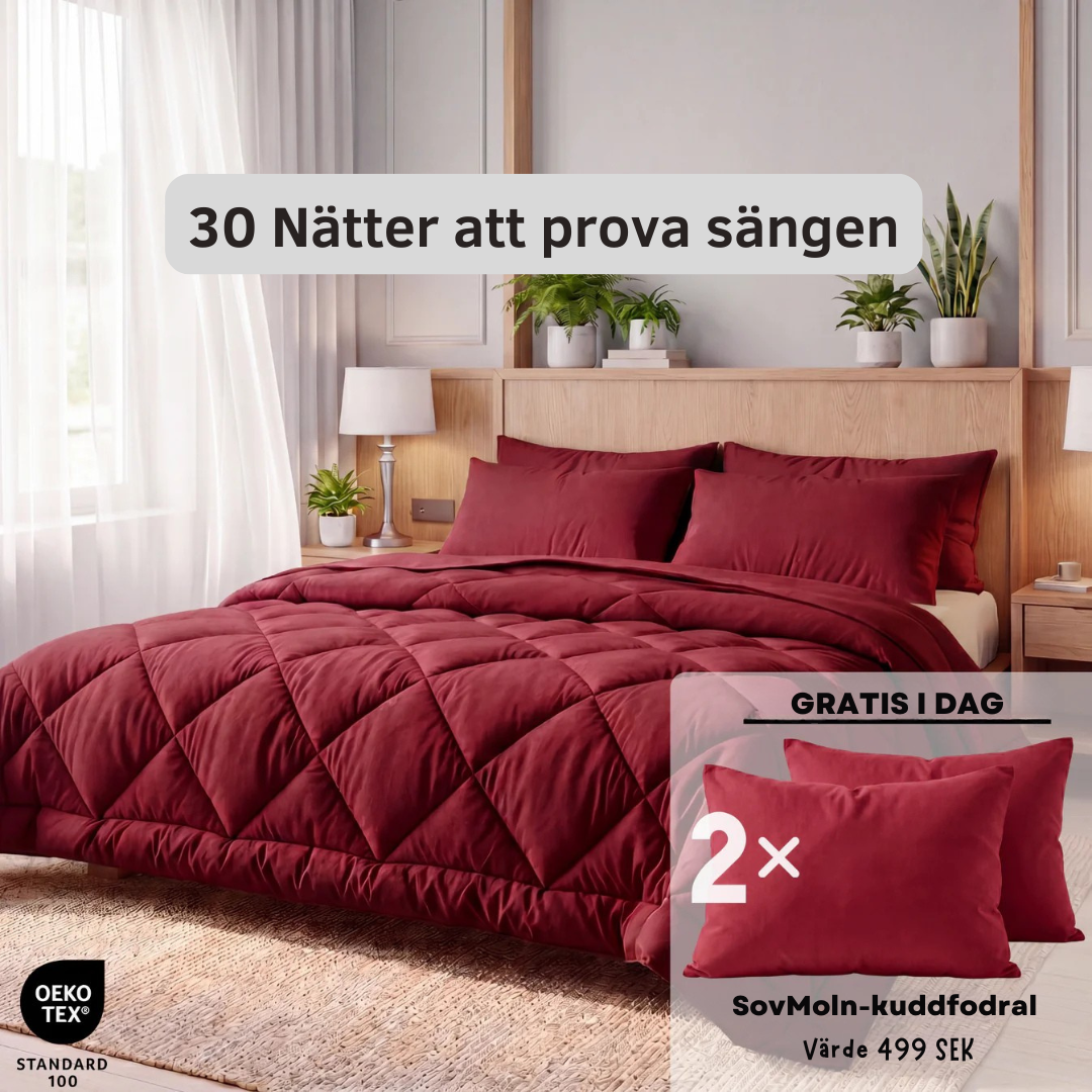 Sovro® Täcke | Det snabbtorkande 2-i-1-täcket som gör sängkläder överflödiga.
