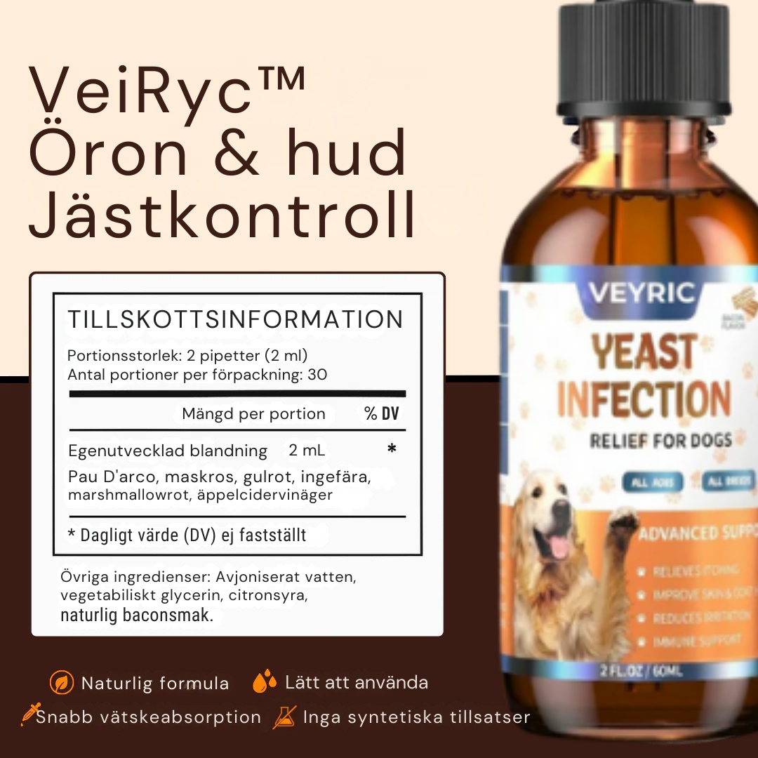 VEIRYC™ ÖRON- OCH HUDJÄSTKONTROLL