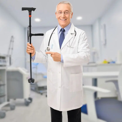 GångVän™ Anti-Val Stödkäpp | Känn dig direkt säker och stabil på benen!