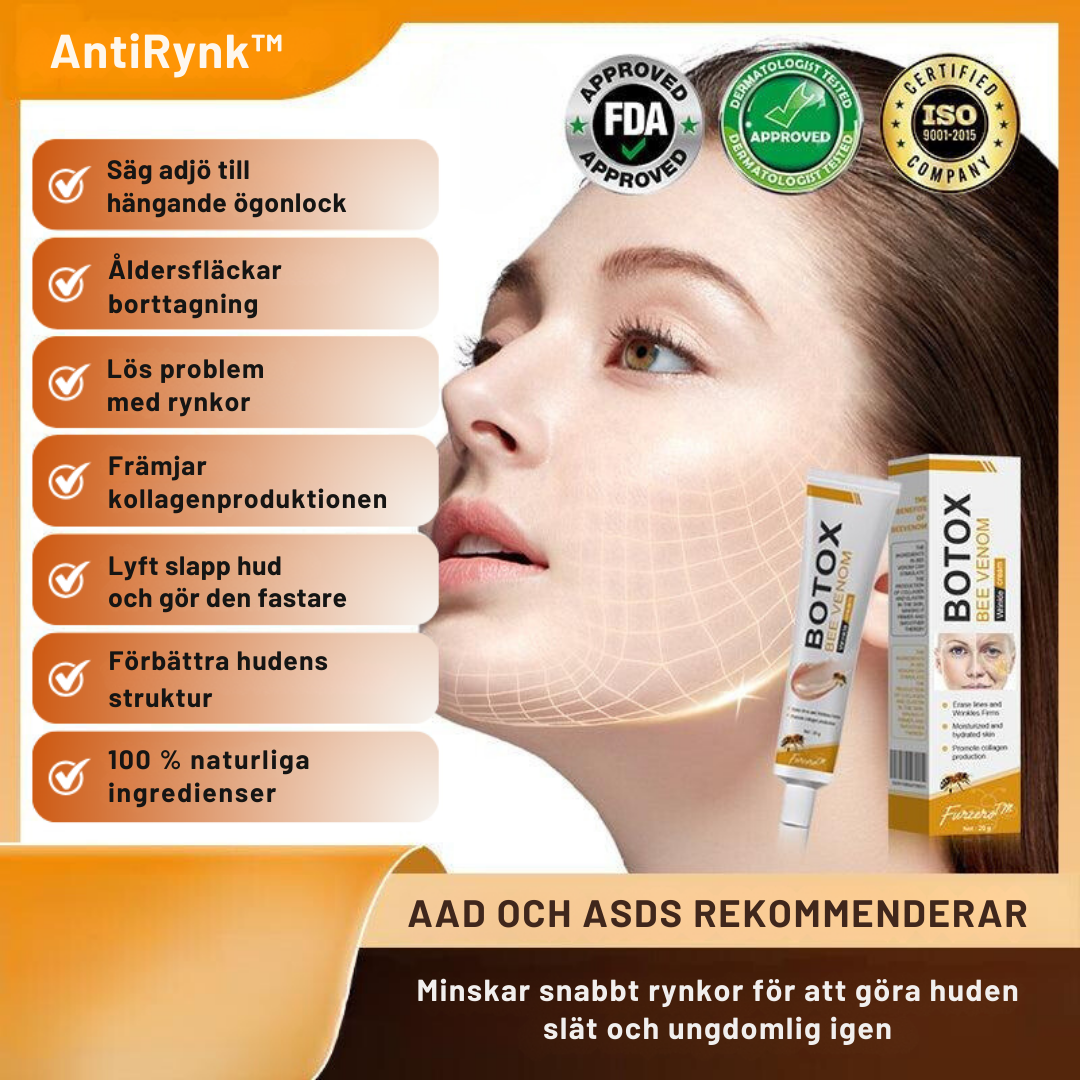 AntiRynk™ | Botox Rynkborttagningskräm