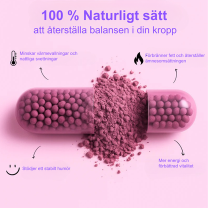 MenoGlöd™ | Naturligt stöd för balans under klimakteriet