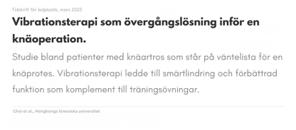 KnäLind™ | Rör dig fritt igen – på dina egna villkor.