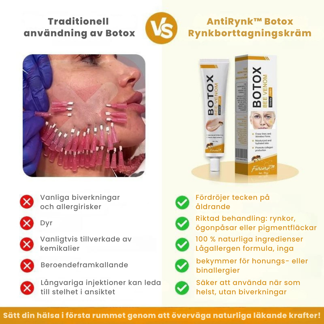 AntiRynk™ | Botox Rynkborttagningskräm