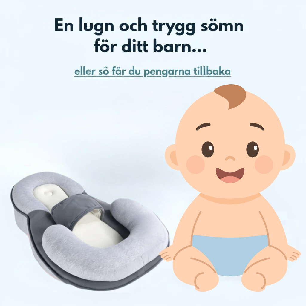 LillVila™ | Anti-reflux- Och Kolikvagga för Bebisar