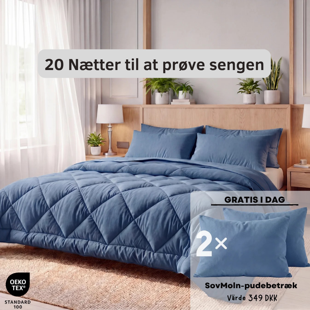 Sovro® Dyne | Den hurtigtørrende 2-i-1-dyne, der gør sengetøj overflødigt.