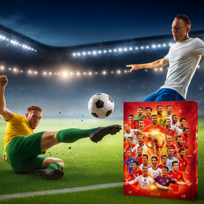 FotbollsKalender™ | Nedräkning till jul för fotbollshjältar