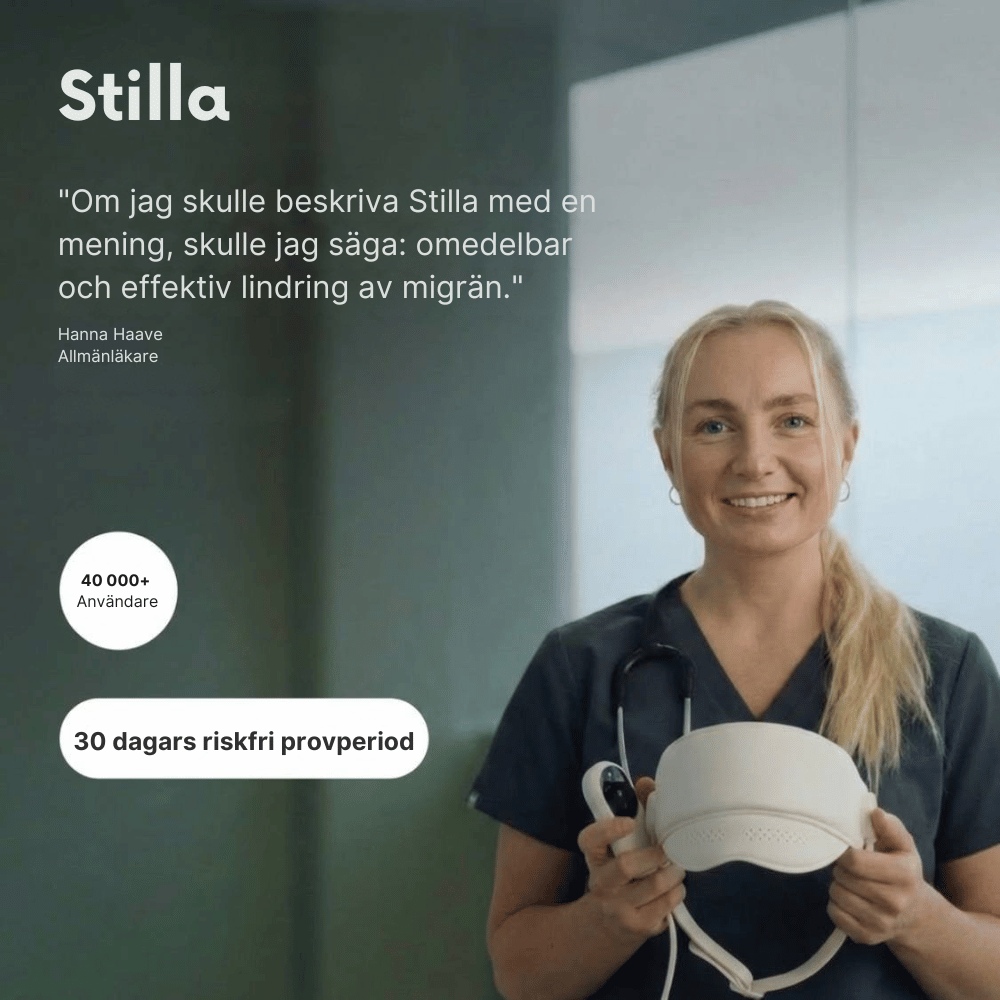 Stilla | Stoppa migränen innan den tar över dagen.