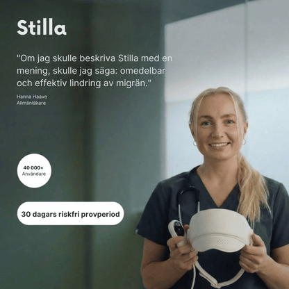 Stilla | Stoppa migränen innan den tar över dagen.