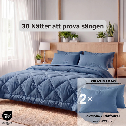 Sovro® Täcke | Det snabbtorkande 2-i-1-täcket som gör sängkläder överflödiga.