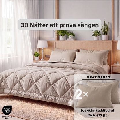 Sovro® Täcke | Det snabbtorkande 2-i-1-täcket som gör sängkläder överflödiga.
