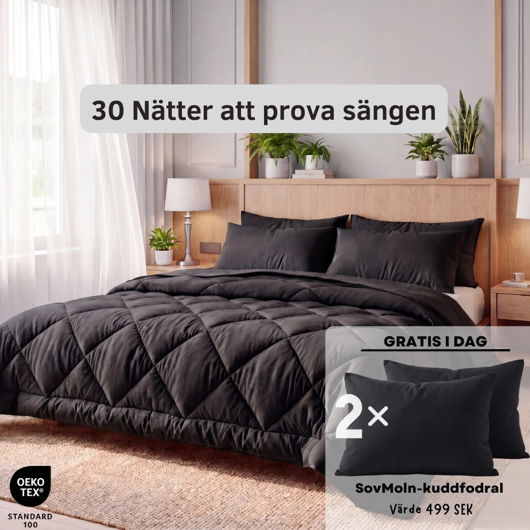 Sovro® Täcke | Det snabbtorkande 2-i-1-täcket som gör sängkläder överflödiga.