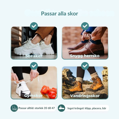 LjusSteg™ | Magnetiska Inlägg | Gå Ner i Vikt vid VARJE Steg | 1+1 GRATIS BLACK FRIDAY