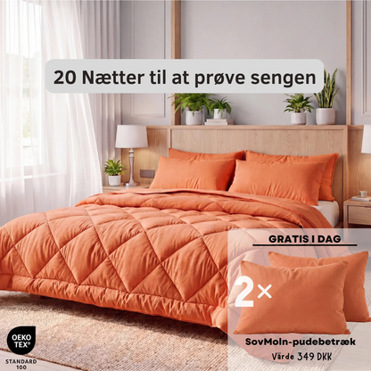 Sovro® Dyne | Den hurtigtørrende 2-i-1-dyne, der gør sengetøj overflødigt.