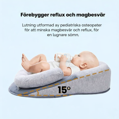 LillVila™ | Anti-reflux- Och Kolikvagga för Bebisar