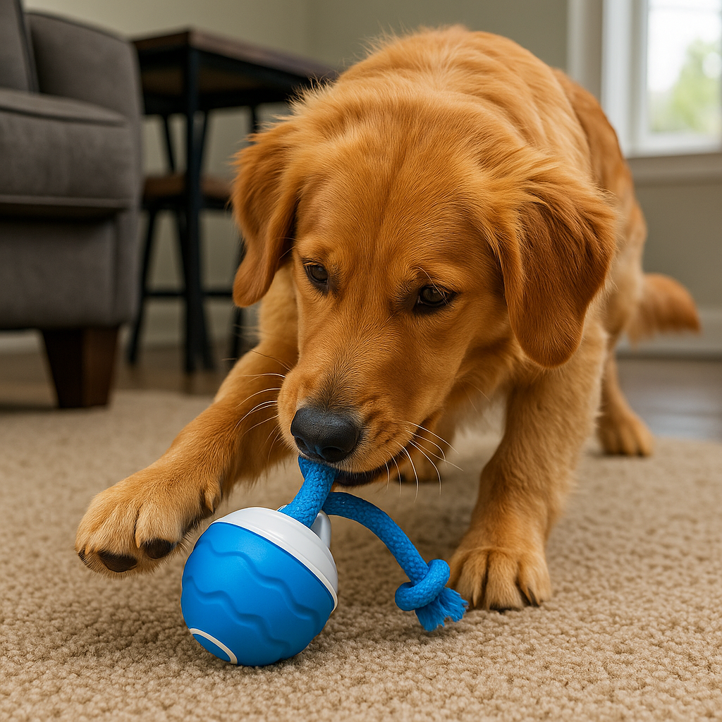 TuggBoll Blå™ | Interaktivt hundleksak