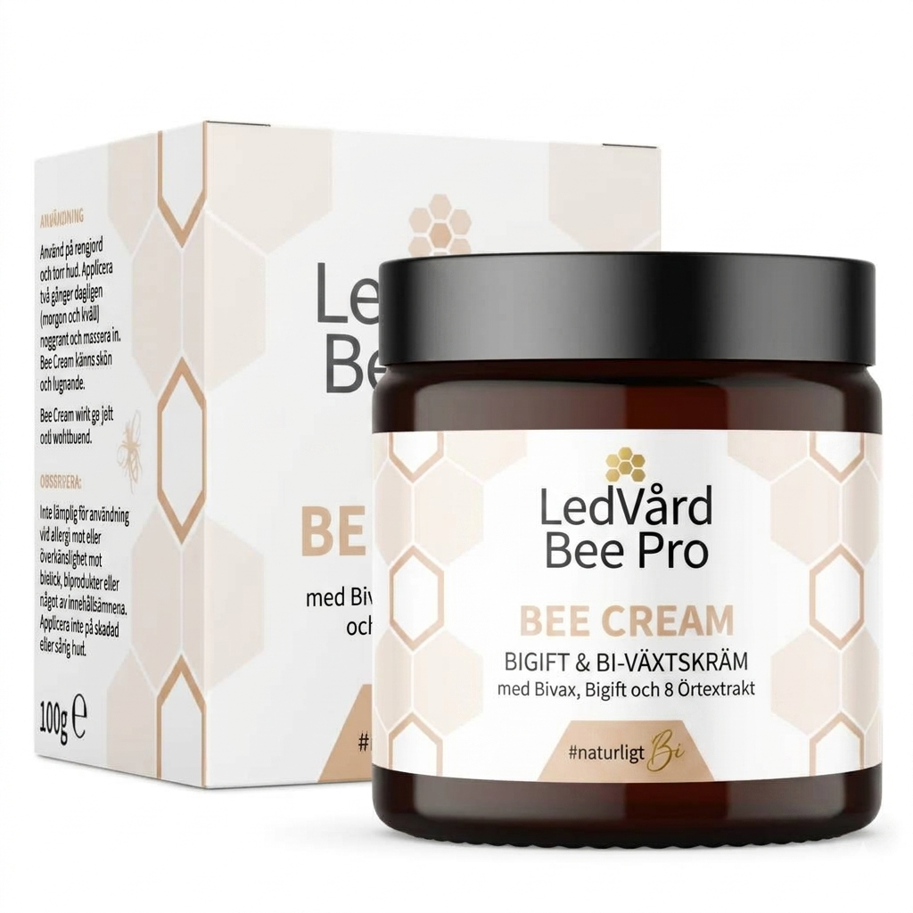 LedVård Bee Pro Venom Cream – För Smärtfria Leder Och ökad Rörlighet