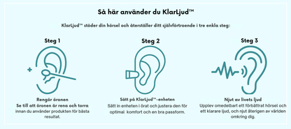 KlarLjud™ | Elektronisk hörapparat