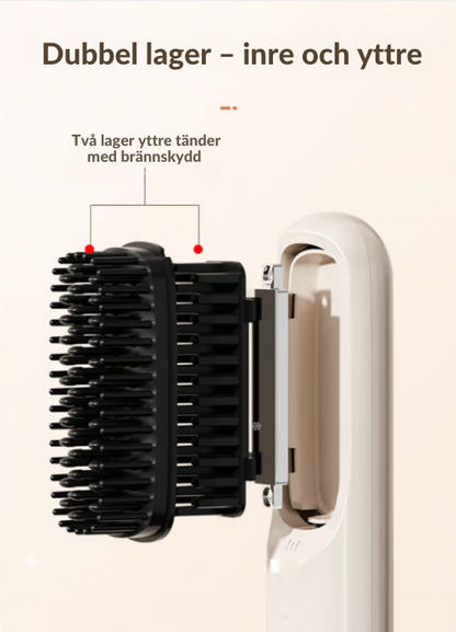 🔥50% rabatt🎁 | GlamIon™ | USB trådlös hårplattång med negativa joner