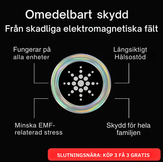 AURAQ™ EMF-skyddschips (Black Friday)