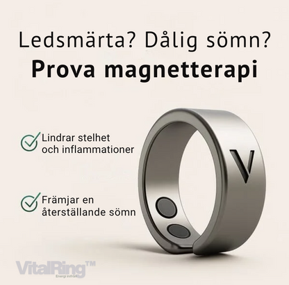 VitalRing™ |Tar bort kronisk smärta och återställer hela kroppens välbefinnande med 97 % inom 3 dagar!
