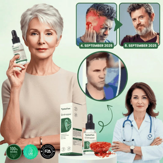 TystaTon™ Ördroppar | Behandlar din frustrerande tinnitus helt utan ljudterapi