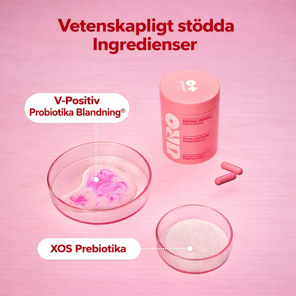 URO™ Vaginala Probiotika | NordVea