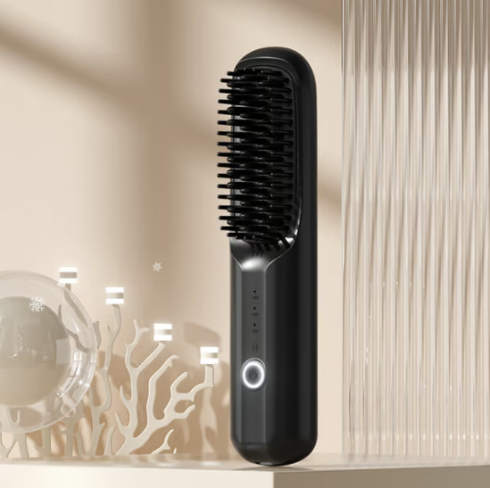 🔥50% rabatt🎁 | GlamIon™ | USB trådlös hårplattång med negativa joner